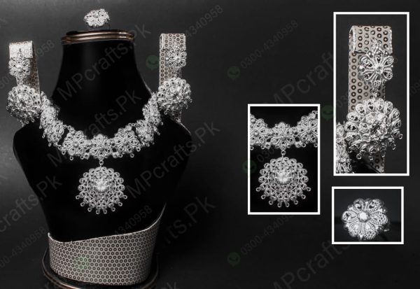 Silver jewelry collection