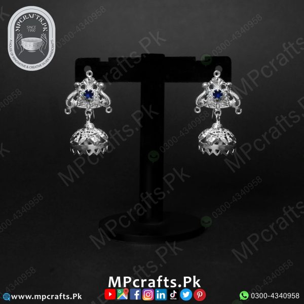 Silver Ear Rings - Image 2