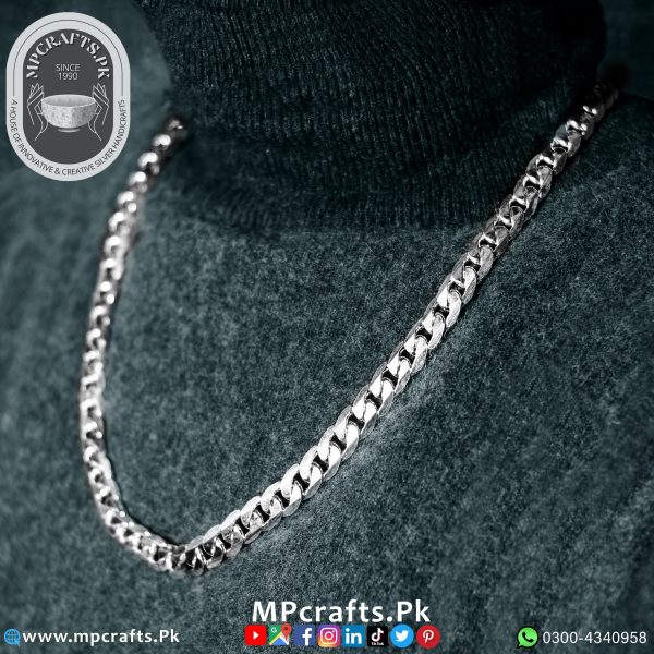 Silver Neck Chain - Image 2