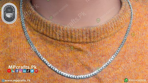 Silver Neck Chain - Image 9