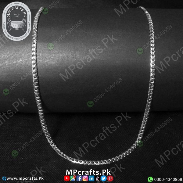 Silver Neck Chain - Image 4