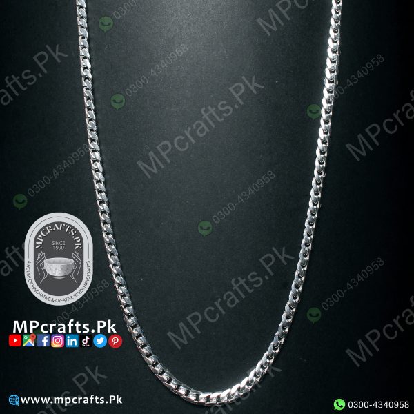 Silver Neck Chain - Image 3