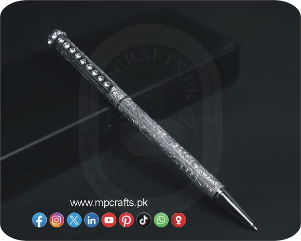 Silver Coted Full Nug Pen - Image 2
