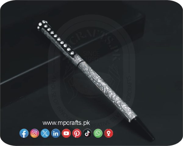 Silver Coted Full Nug Pen - Image 3
