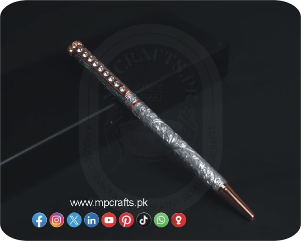 Silver Coted Full Nug Pen - Image 4